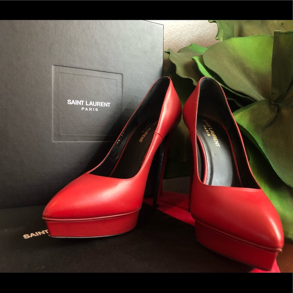 Saint Laurent Janis Platforms 100% AUTHENTIC